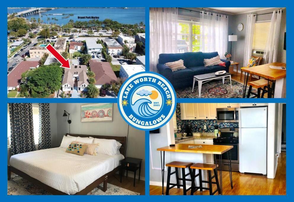 Steps To Beach & Downtown! Cozy Beach Bungalow #1 Lake Worth Beach Exterior foto